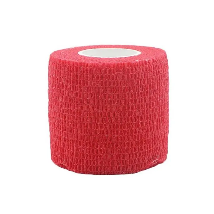 12 Rolls Elastic Adhesive Bandage Sports Wrap Tape