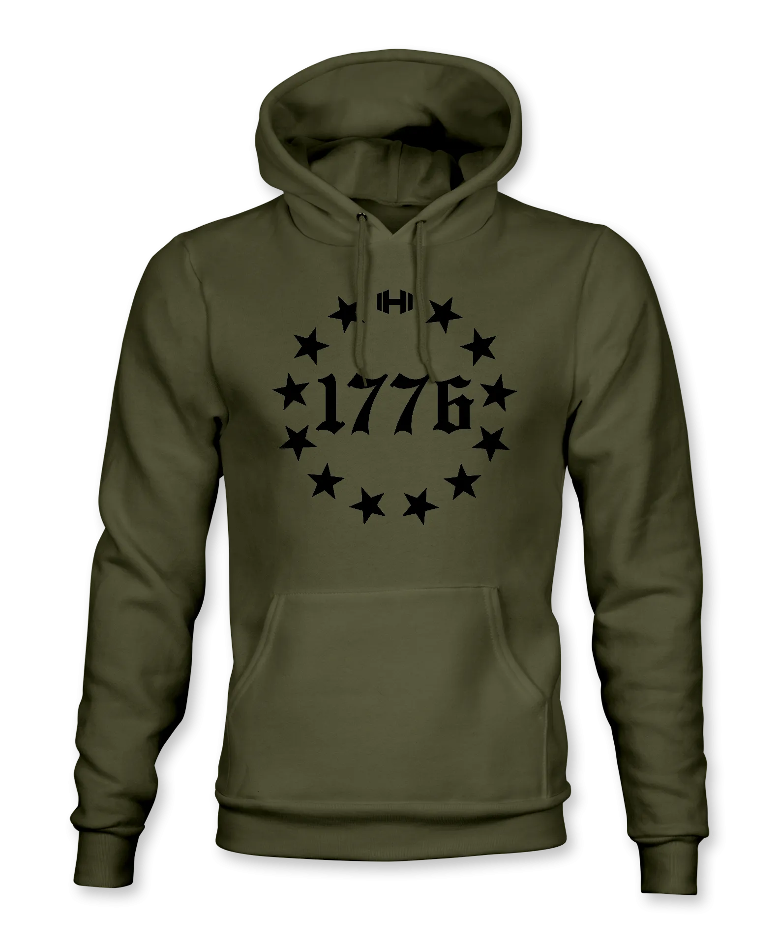 1776 Circle Stars Hoodie