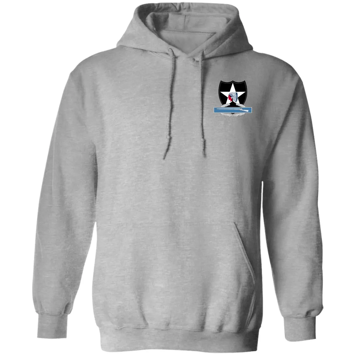 2nd Infantry CIB Pullover Hoodie