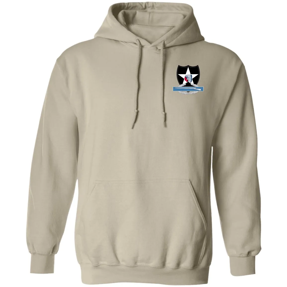 2nd Infantry CIB Pullover Hoodie