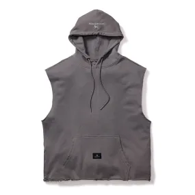 3:16 Sleeveless Hoodie - Gray