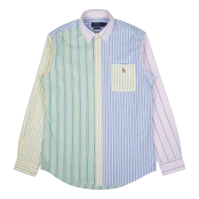 40/1 Lw Yd Oxford-cubdpppkts 5968 Fancy Stripe Funshirt