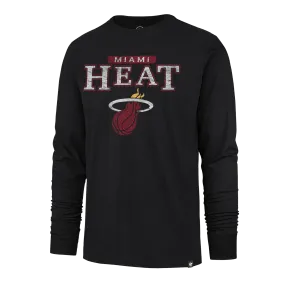 '47 Brand Miami HEAT Linear Long Sleeve Tee