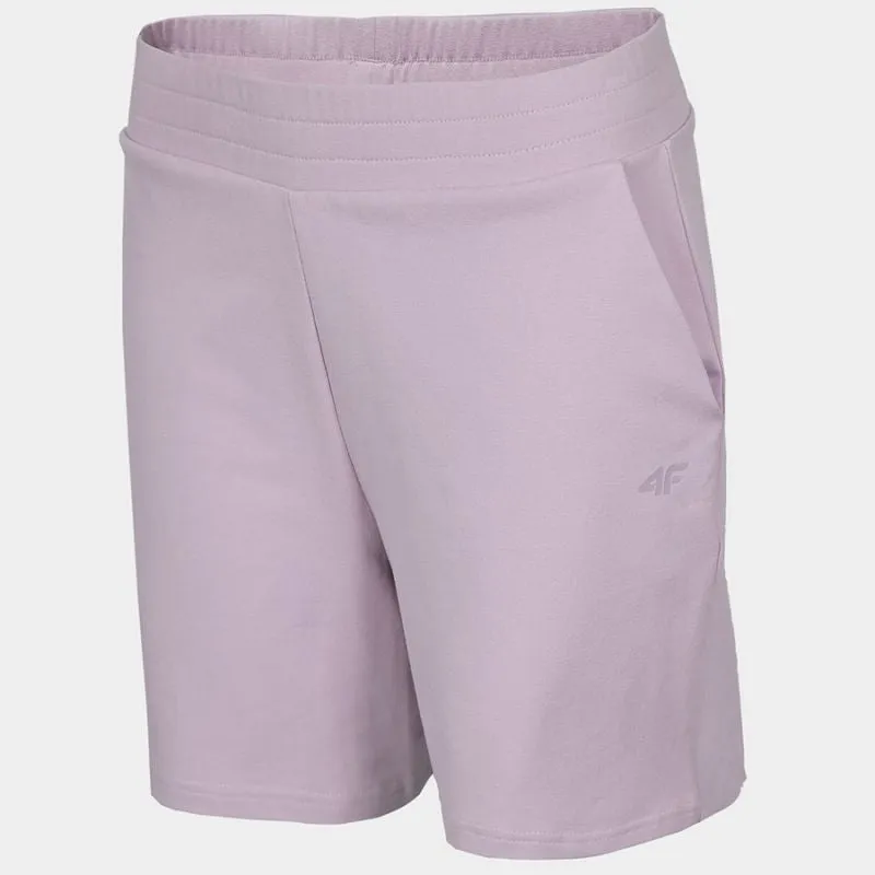 4F Womens High-Quality, Violet Shorts - Perfect for Active and Leisure Wear