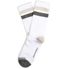 6-pack Athletique Classique Stripes Socks Clear White / Soft Grey / Stone / Benzin