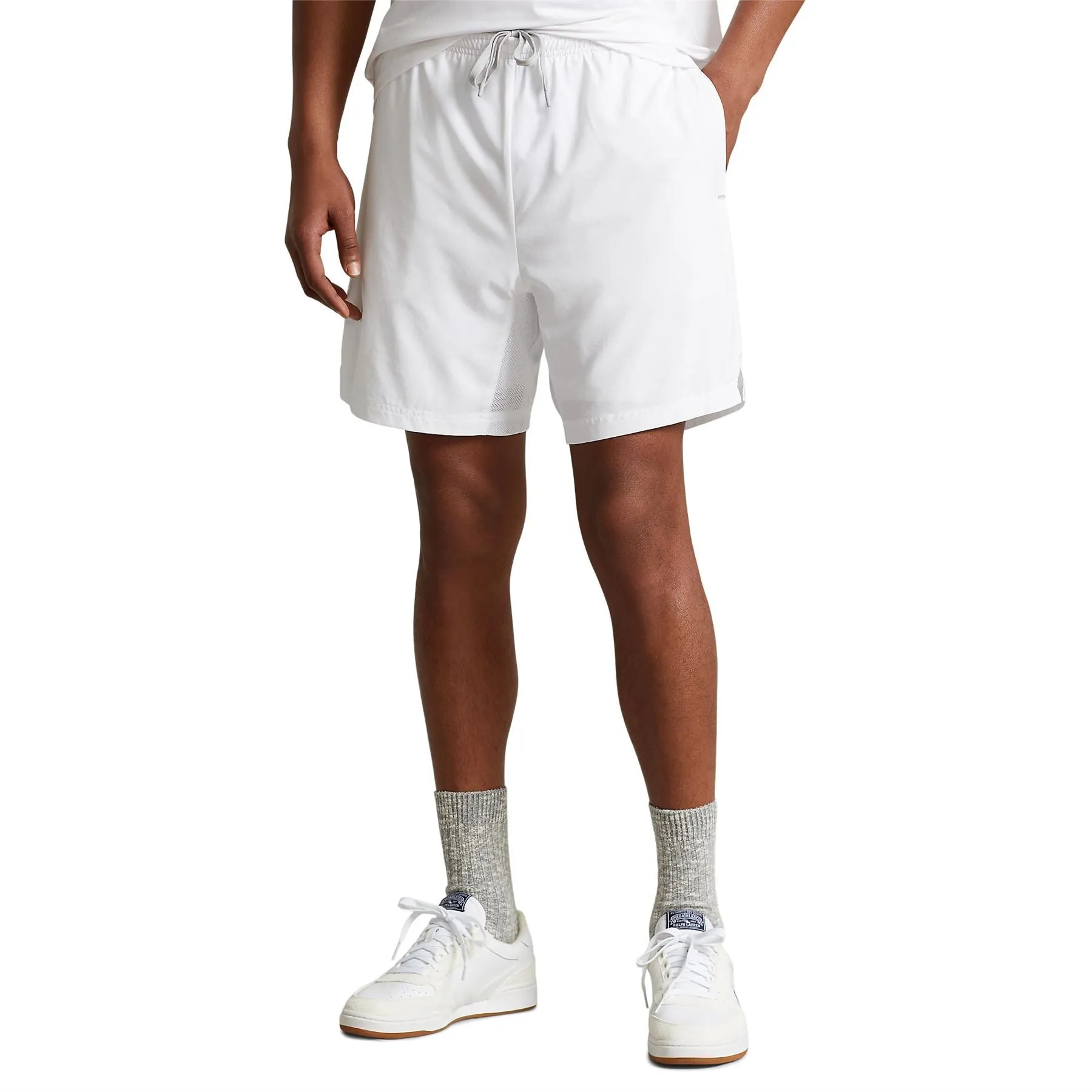 7-Inch Compression-Lined Short Pure White - SS24