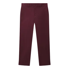 873 Slim Straight Work Pant Red