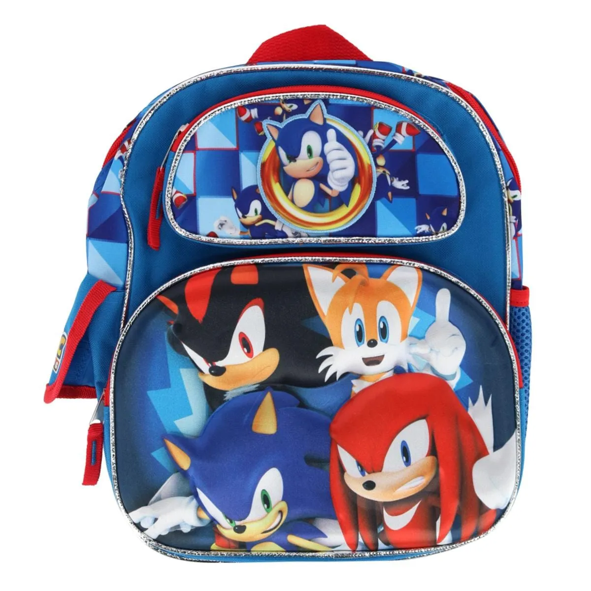 Accessory Innovations Boys Sonic the Hedgehog and Friends 3D Backpack