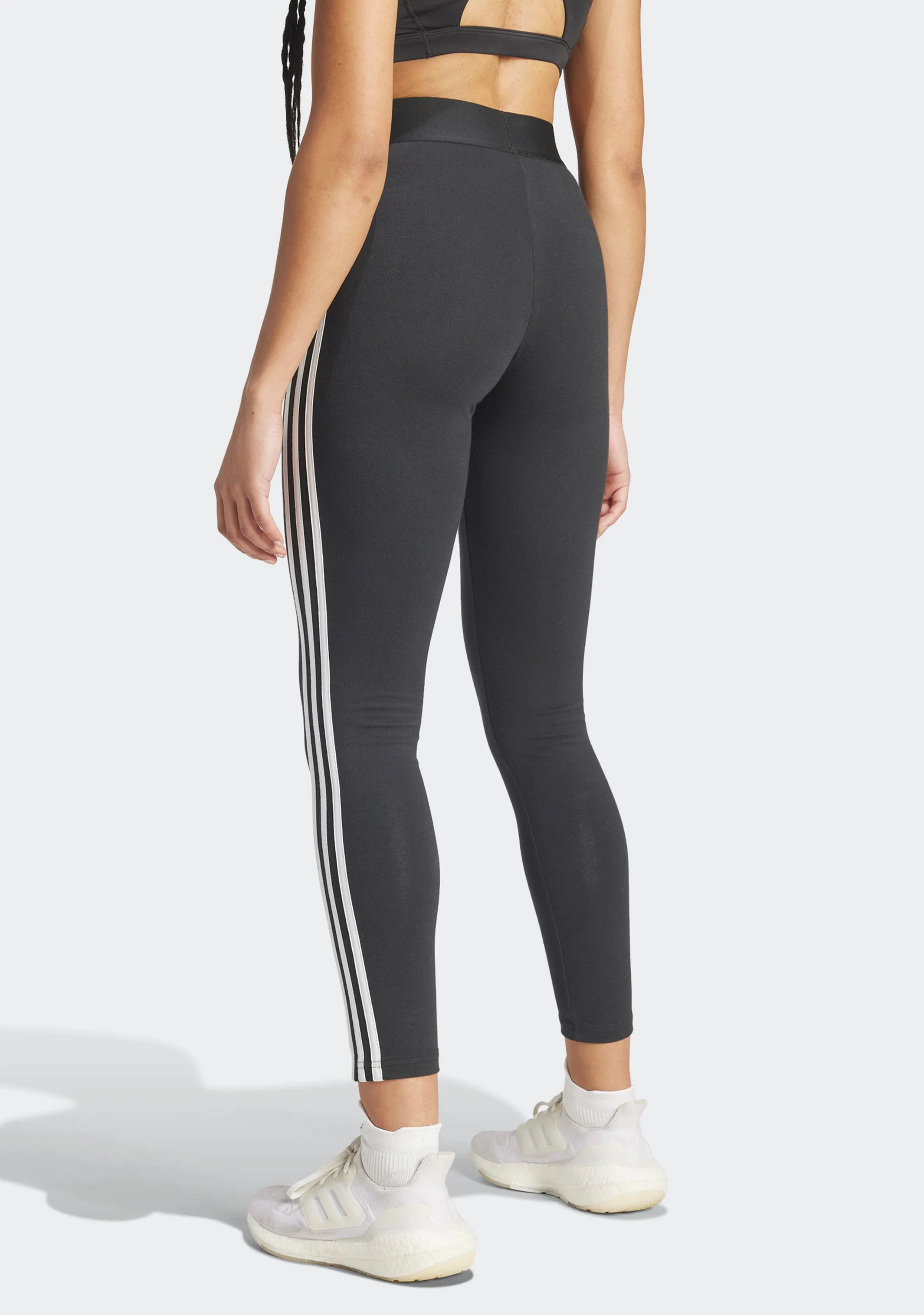 Adidas Womens 3 Stripes Leggings <br> GL0723