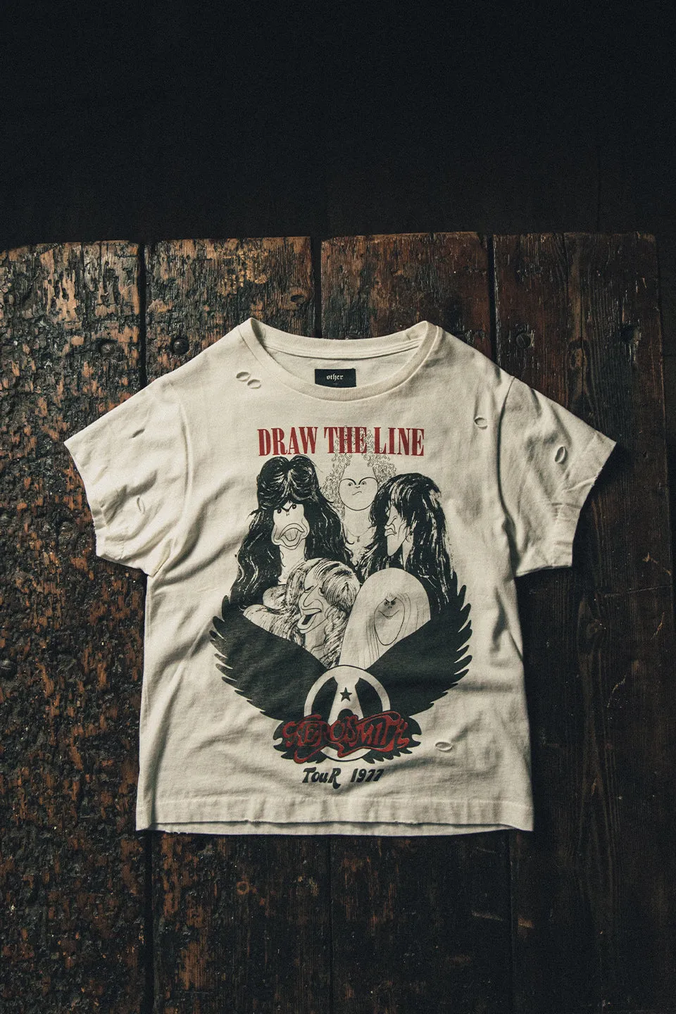 Aerosmith Draw The Line Vintage T-Shirt