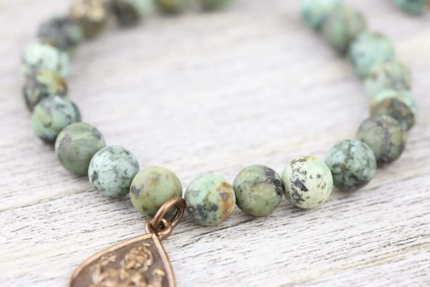 African Turquoise Healing Energy Bracelet