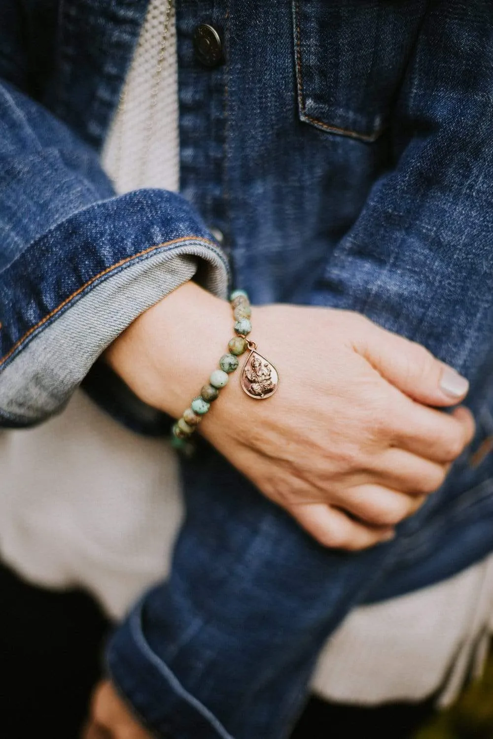 African Turquoise Healing Energy Bracelet