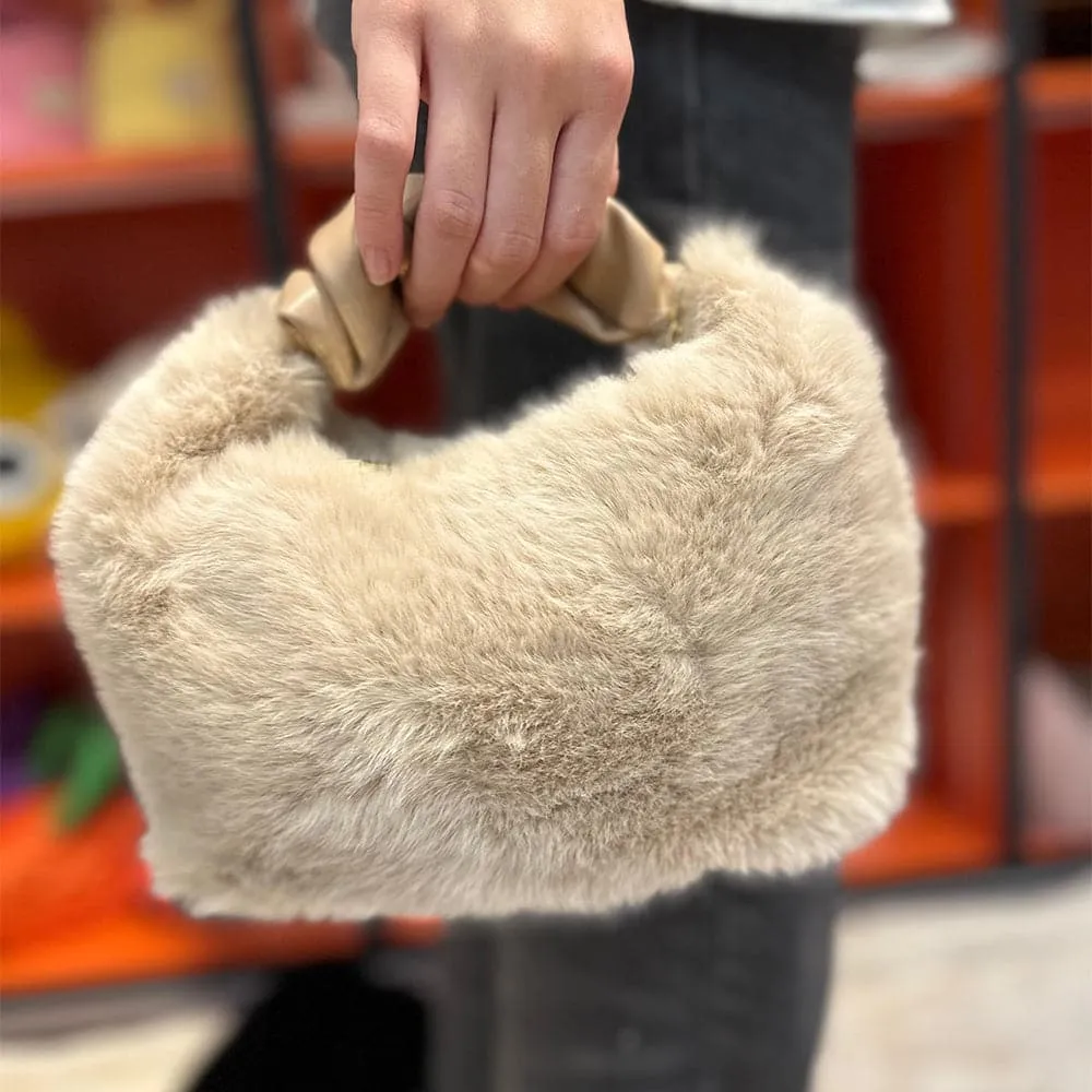 AG Collective Fashionable Fluffy Women's Handbag