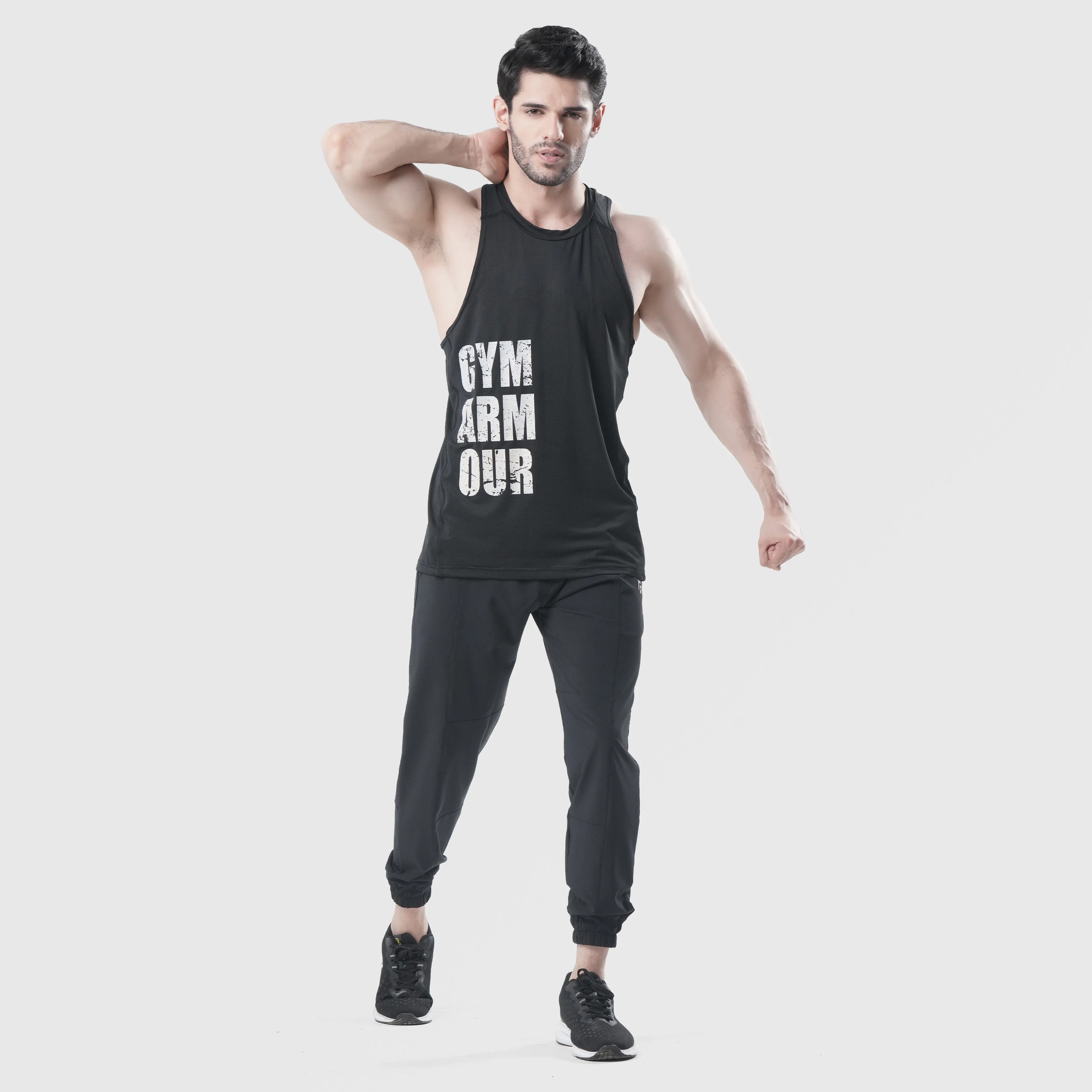 Air Vent Tank Top (Black)