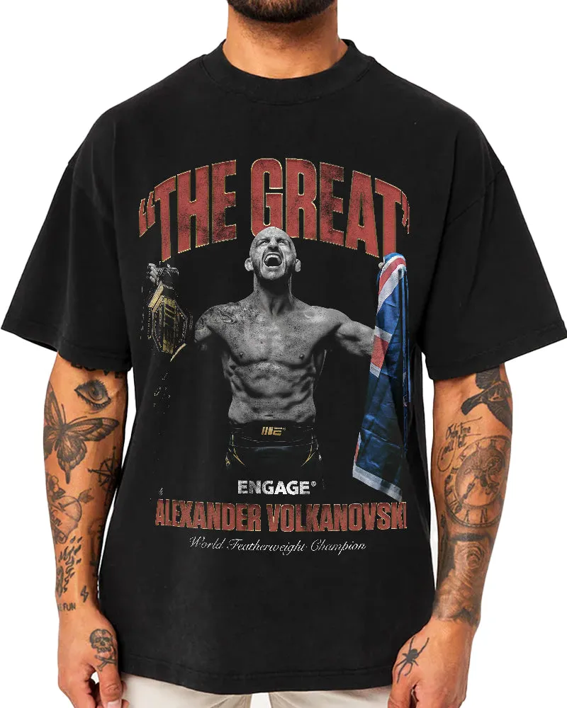 Alexander Volkanovski 'The Great' Supporter T-Shirt