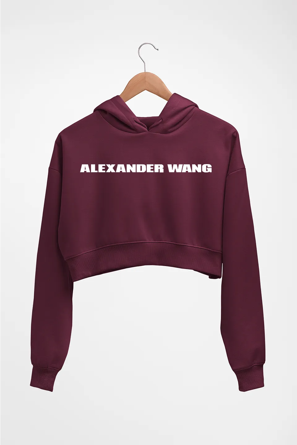 Alexander Wang Crop HOODIE FOR WOMEN