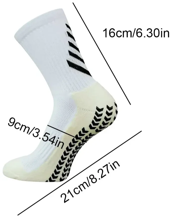 Arrow Grip Socks - White v3