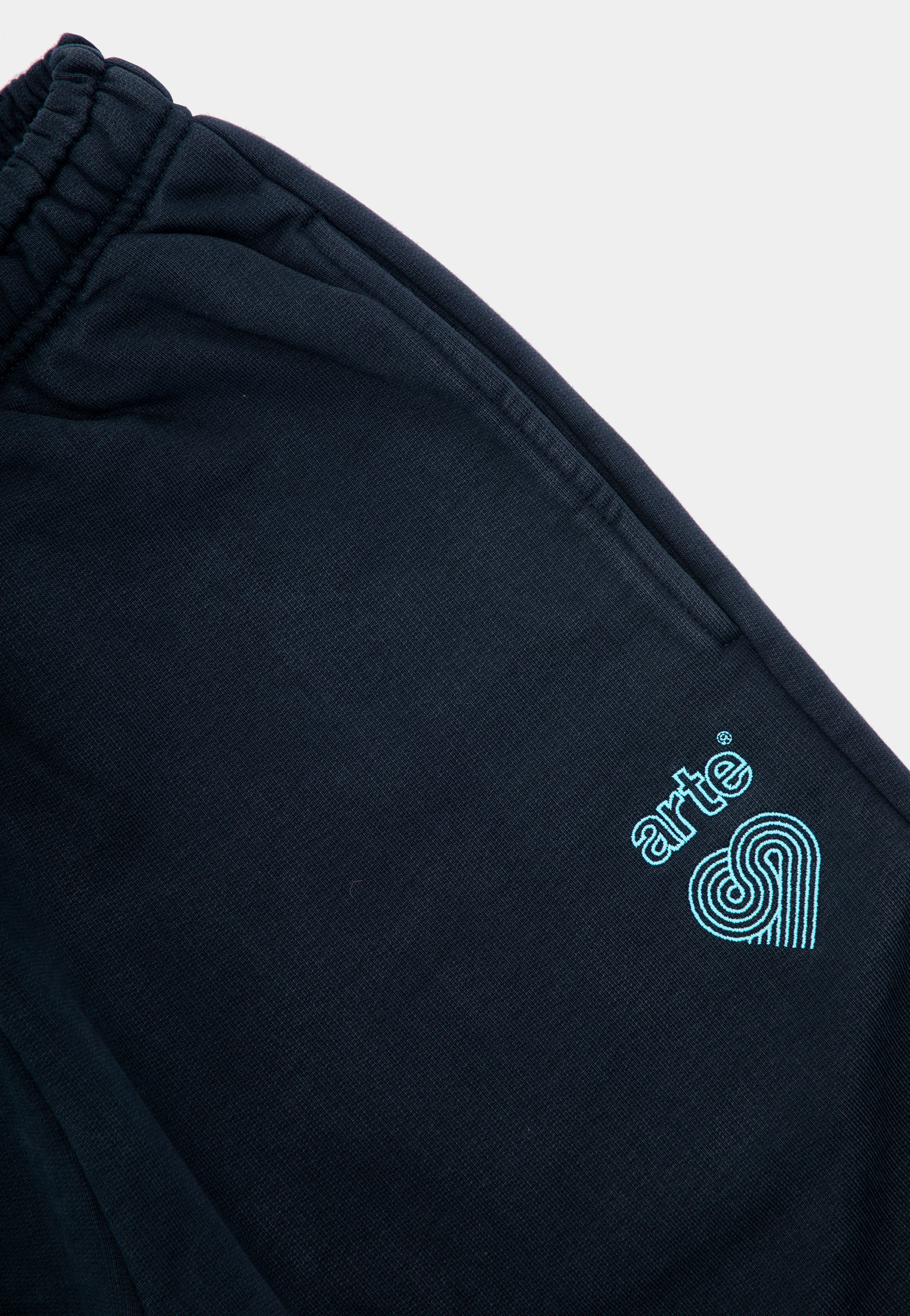 Arte Tristian Heart Logo Sweatpant Navy