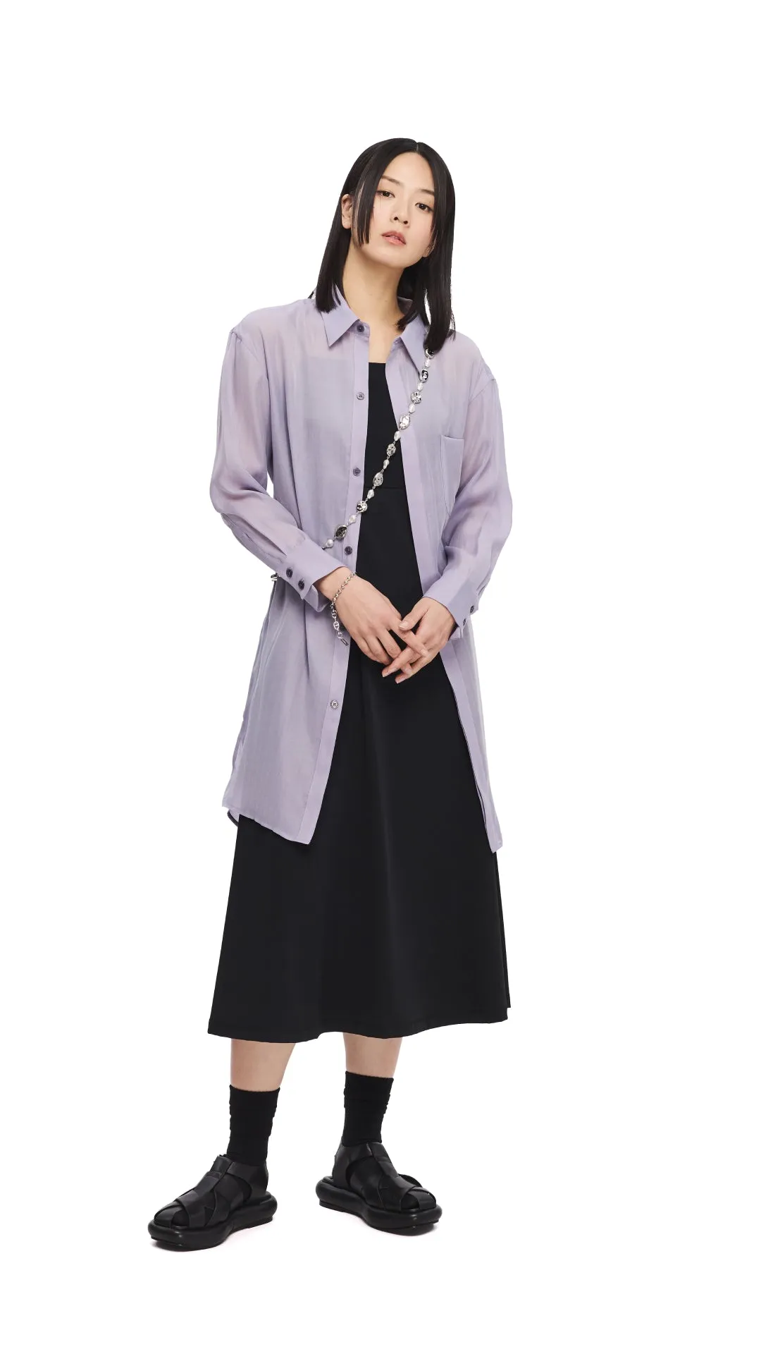 Asymmetric Long Shirt