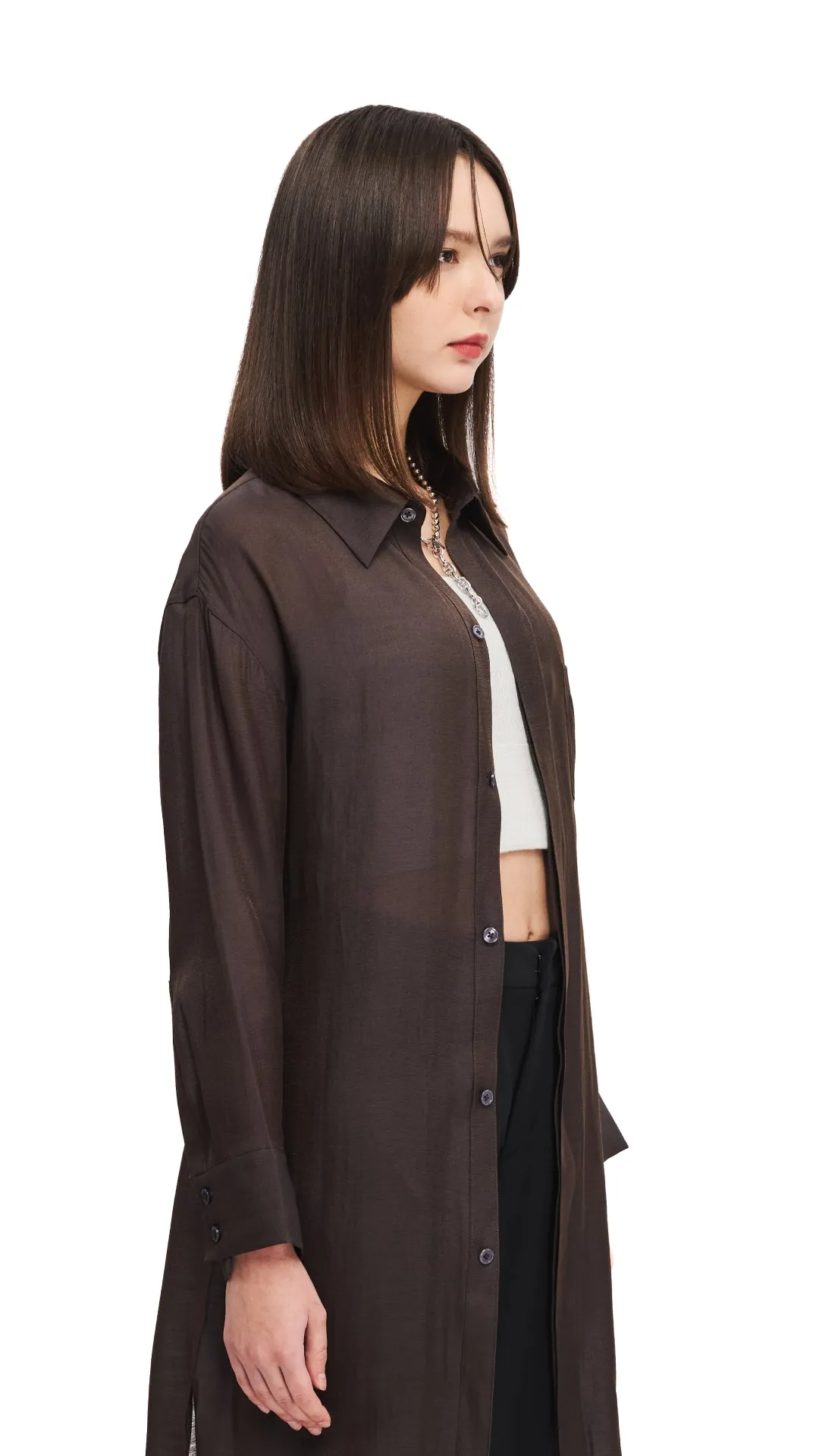 Asymmetric Long Shirt