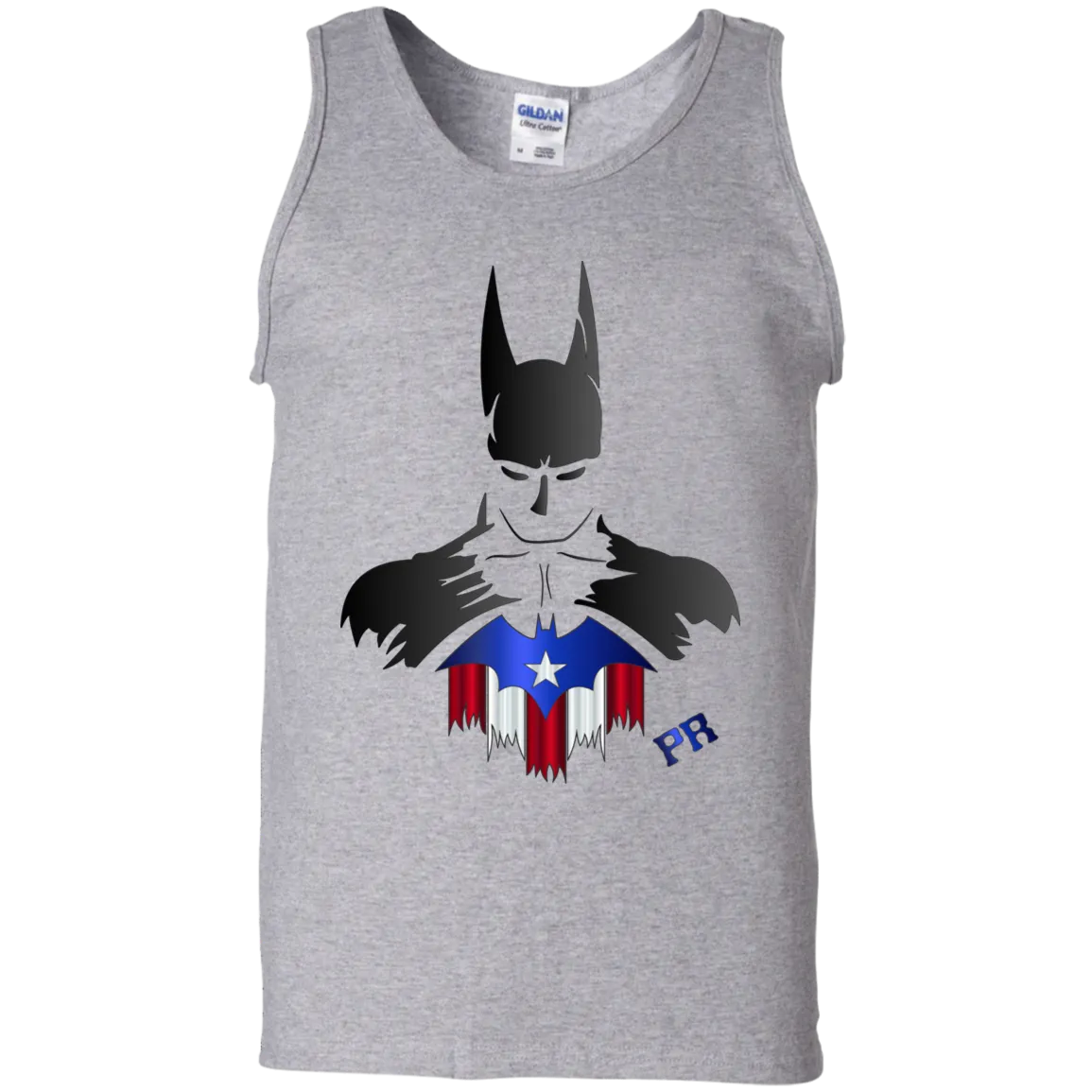 Badass PR Bat Man 100% Cotton Tank Top