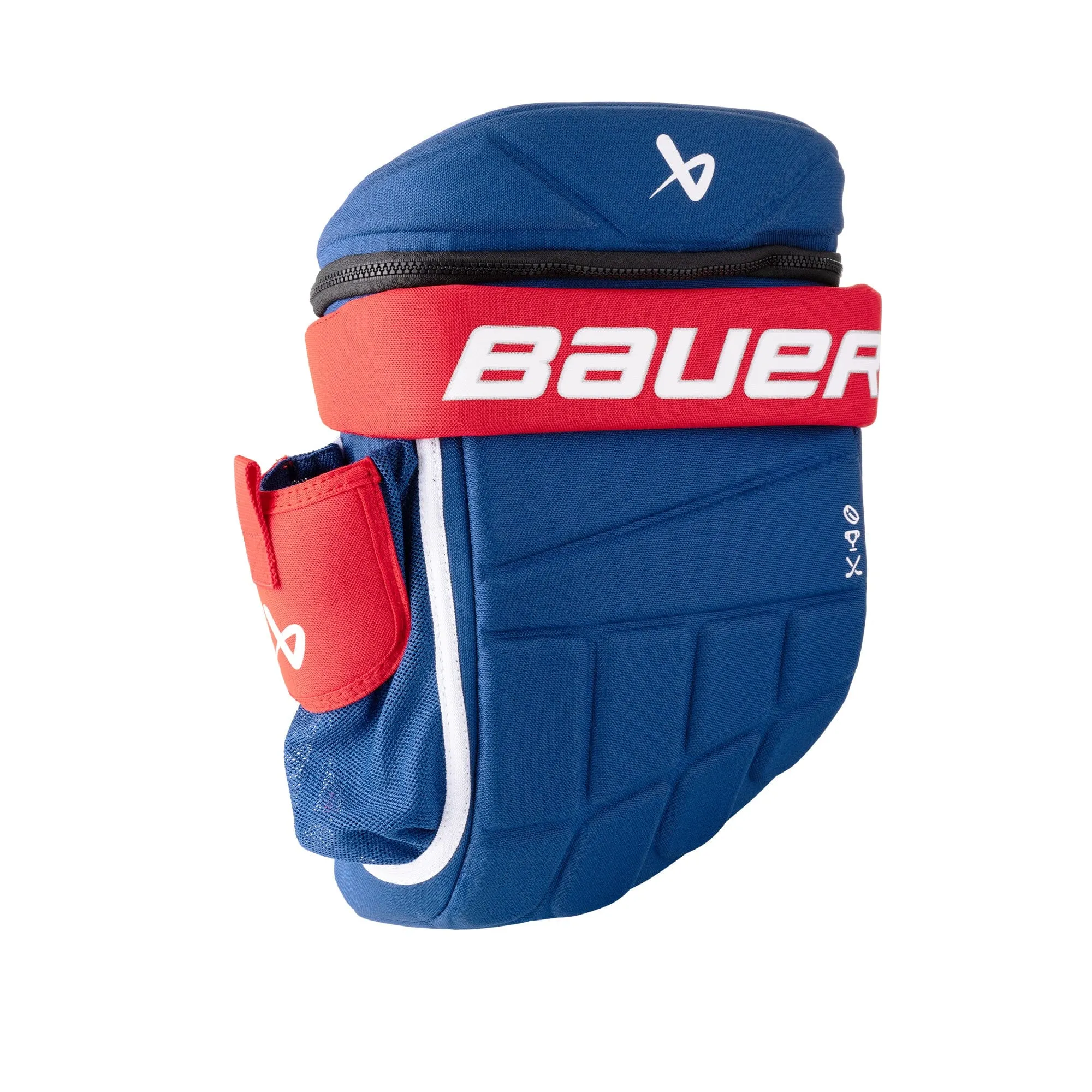 Bauer Glove Youth Backpack Bag - Blue / Red