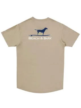 Beach & Barn BEACH & BARK Short Sleeve T-Shirt Latte