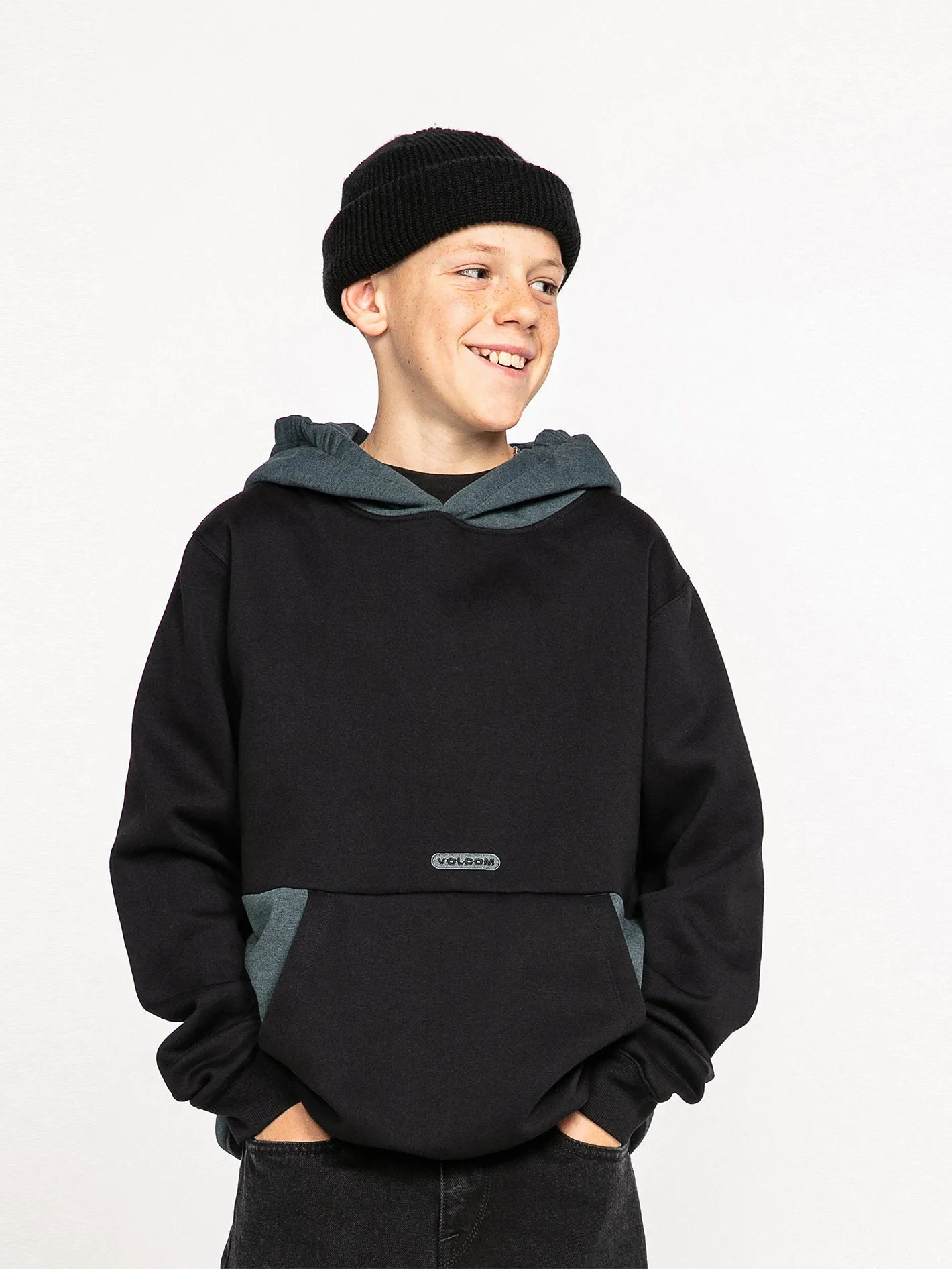 Big Boys Forzee Pullover Hoodie - Black