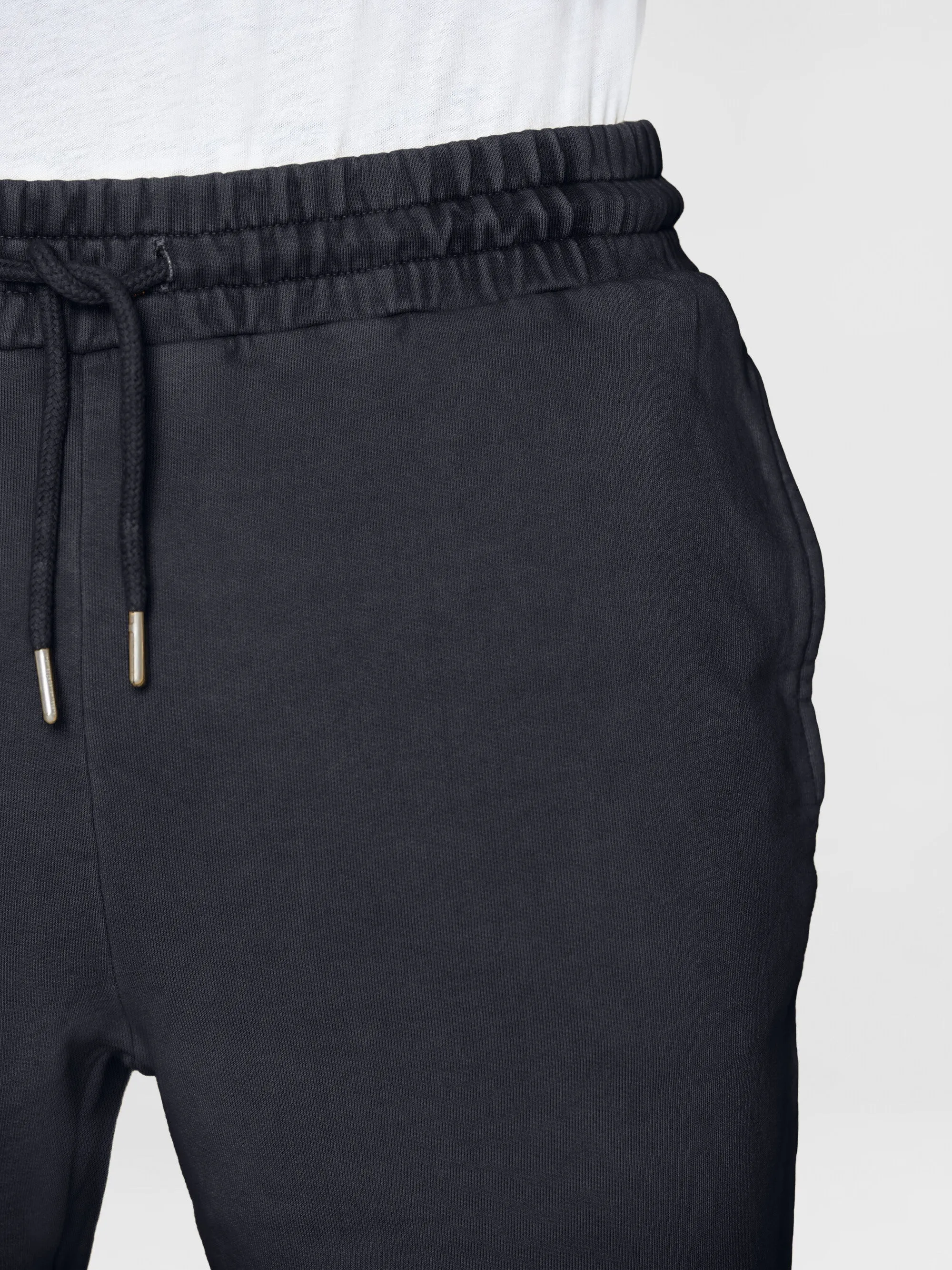 BIRCH sweat shorts - GOTS/Vegan - Black Jet