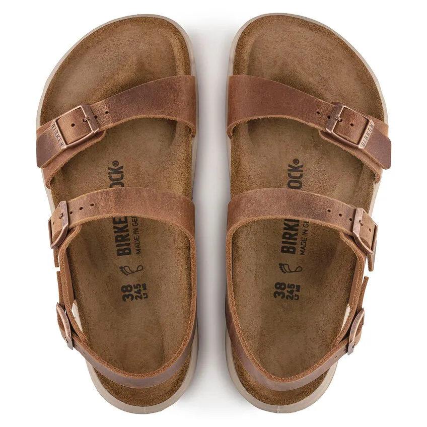 Birkenstock Sonora Oiled Leather Ginger Brown Women's