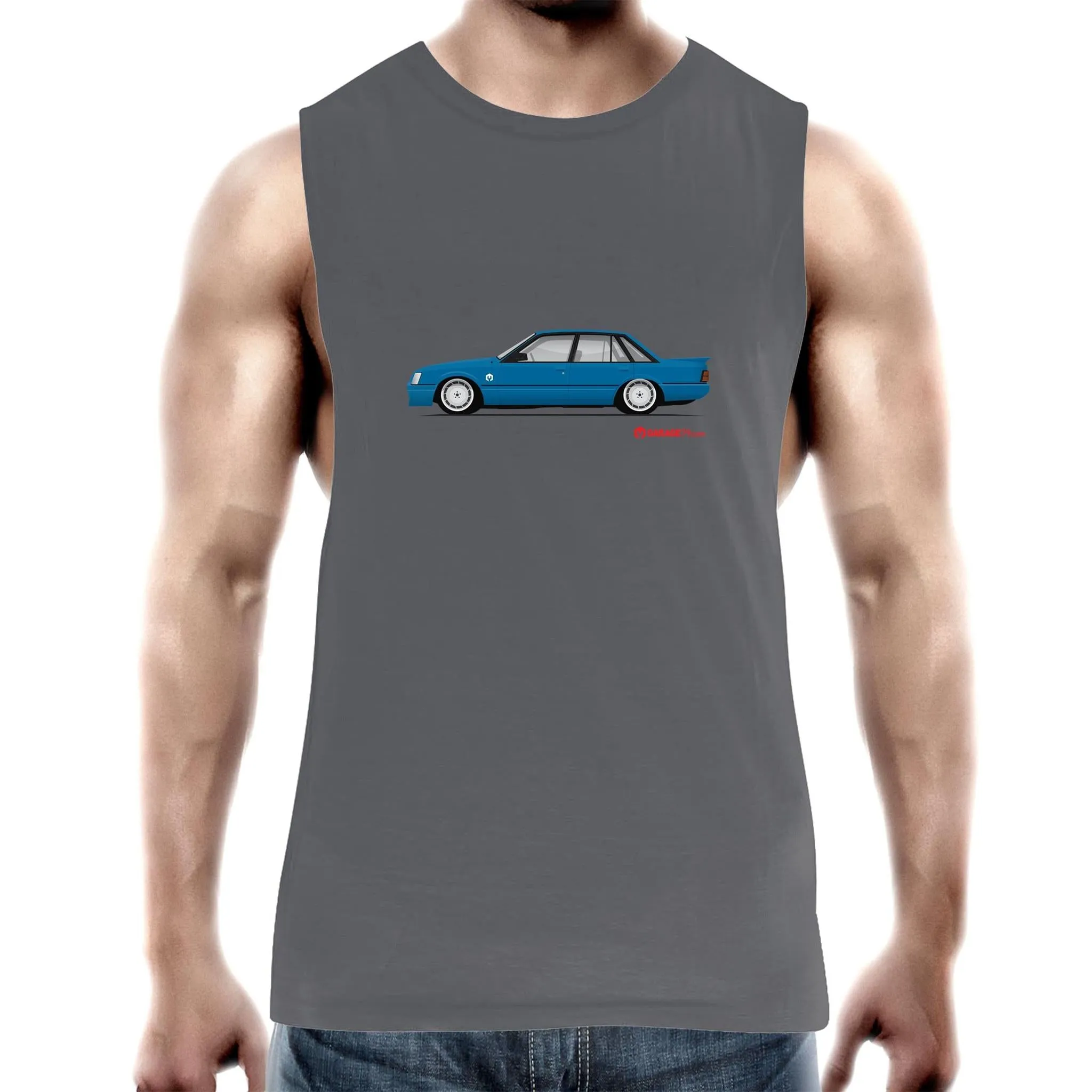 Blue Meanie Mens Tank Top Tee