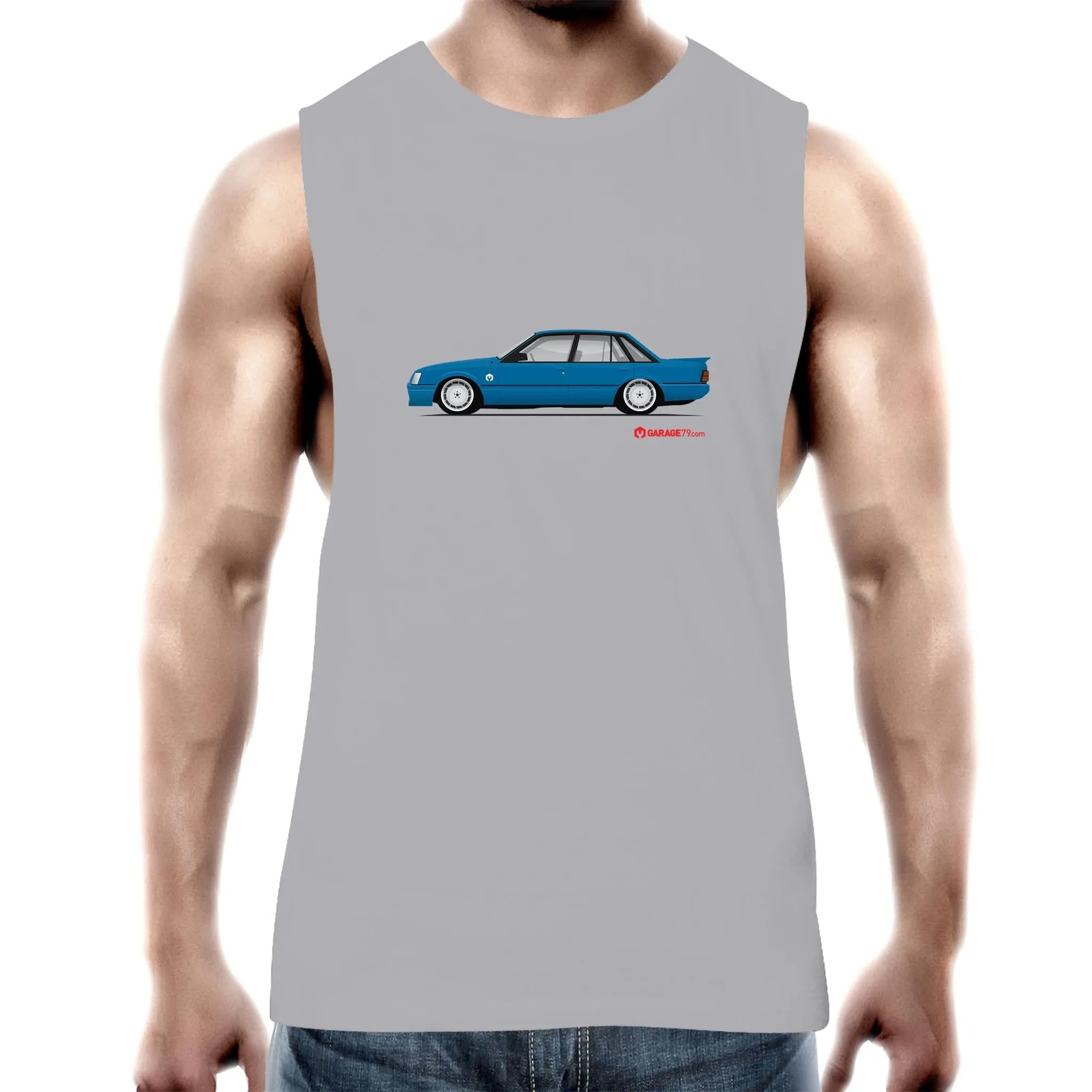 Blue Meanie Mens Tank Top Tee