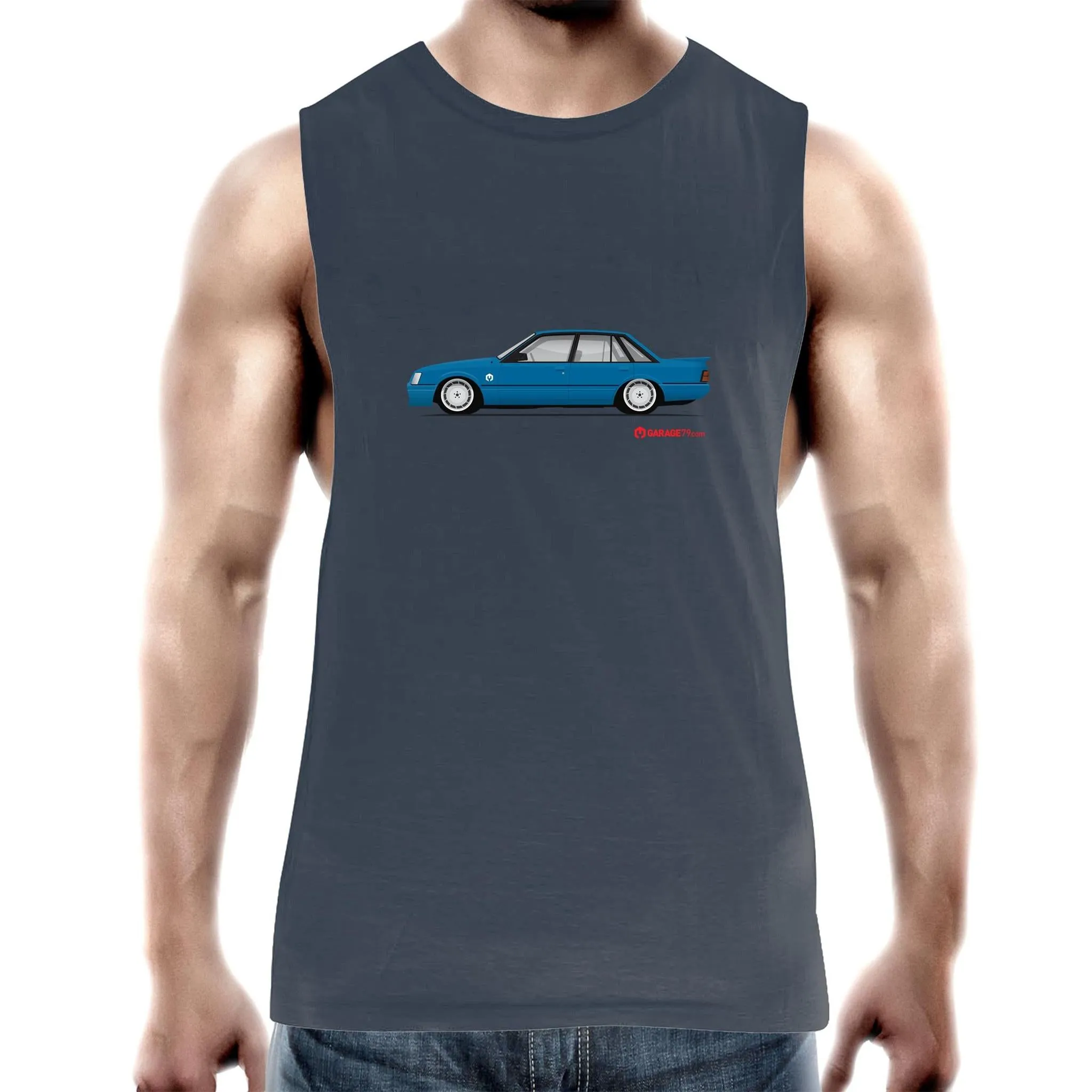 Blue Meanie Mens Tank Top Tee