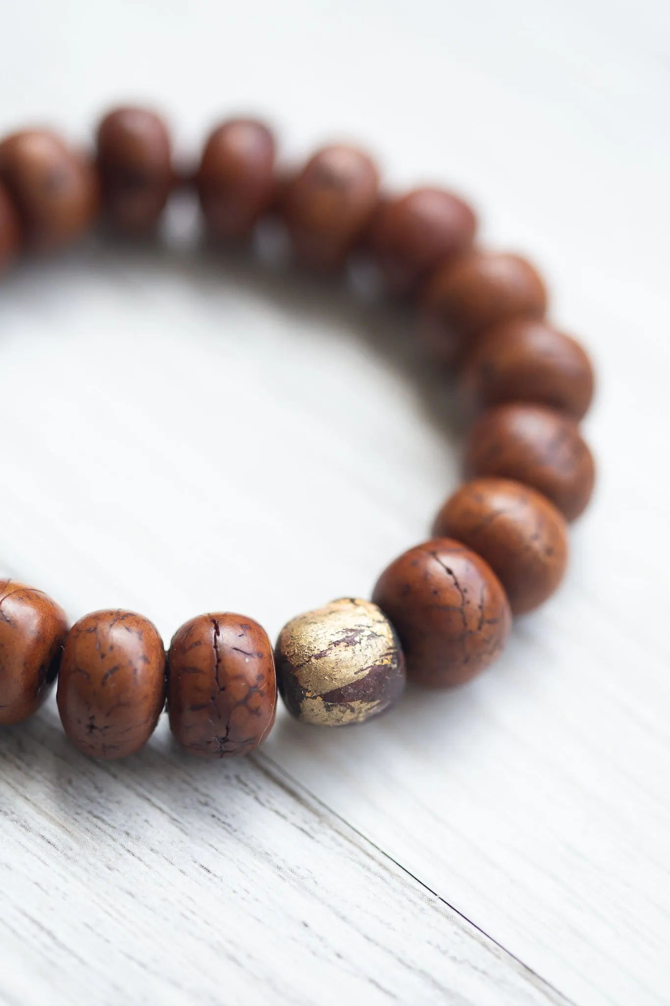 Bodhi & Monk Made Buddha Bead Wrist Mala