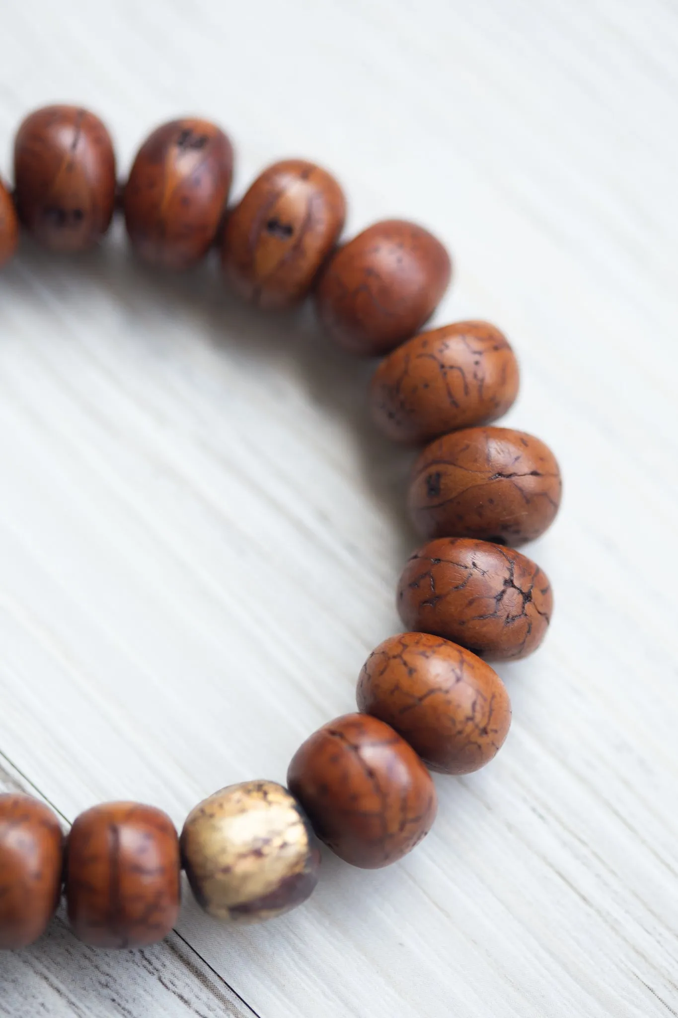 Bodhi & Monk Made Buddha Bead Wrist Mala