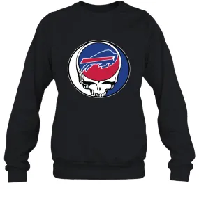 Buffalo Bills Grateful Dead Steal Your Face NFL Football Adult Sweatshirt