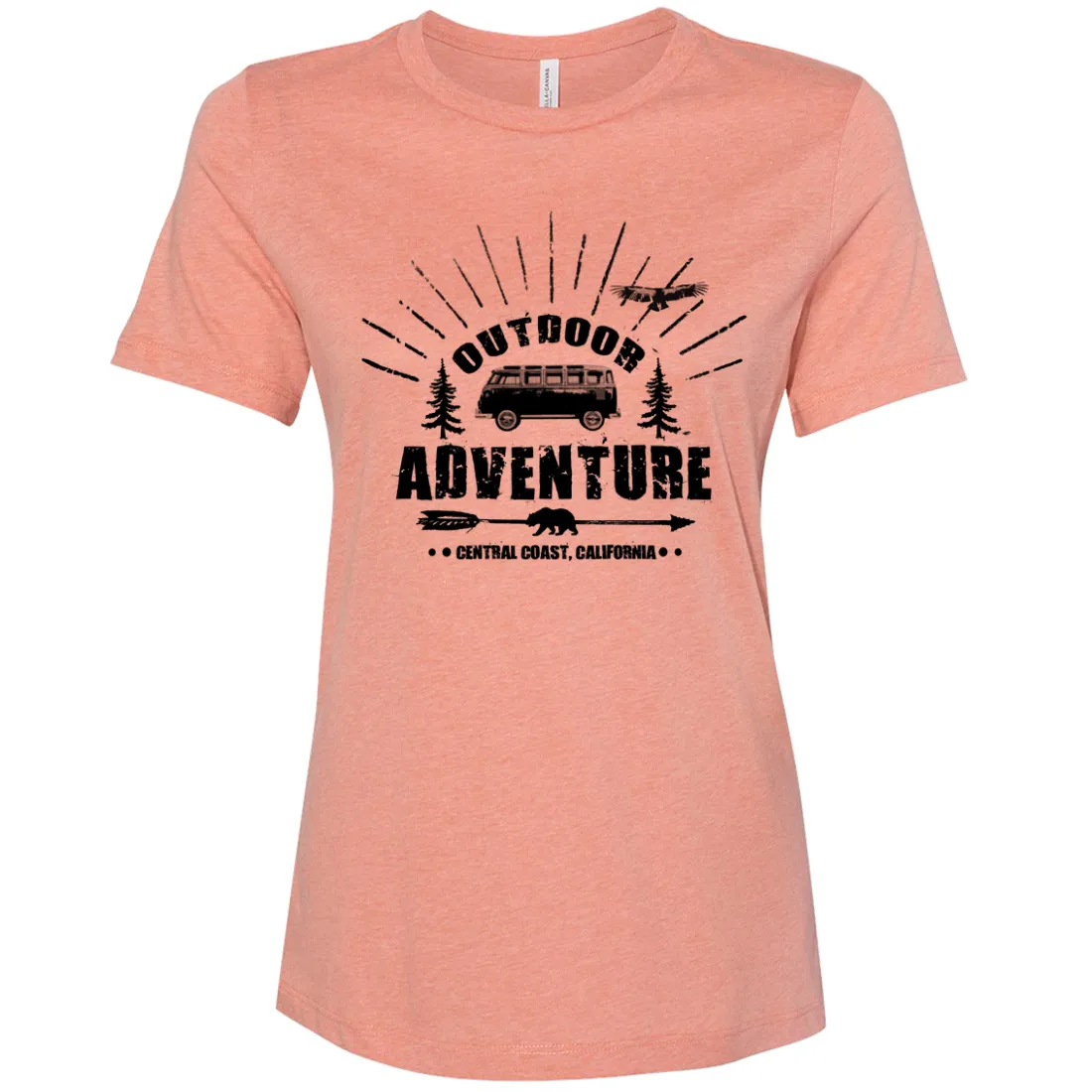 California Outdoor Adventure Women's Relaxed Jersey Tee