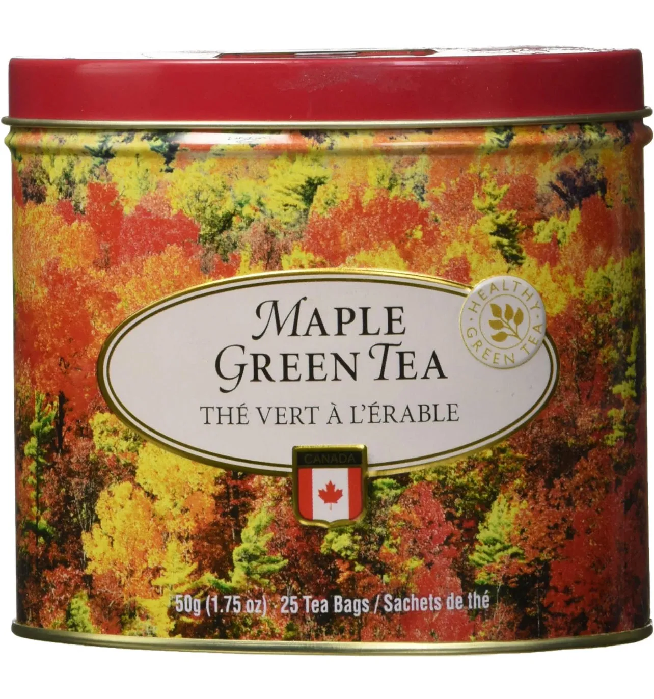 Canadian Black Maple green Tea -25Tea Bags.