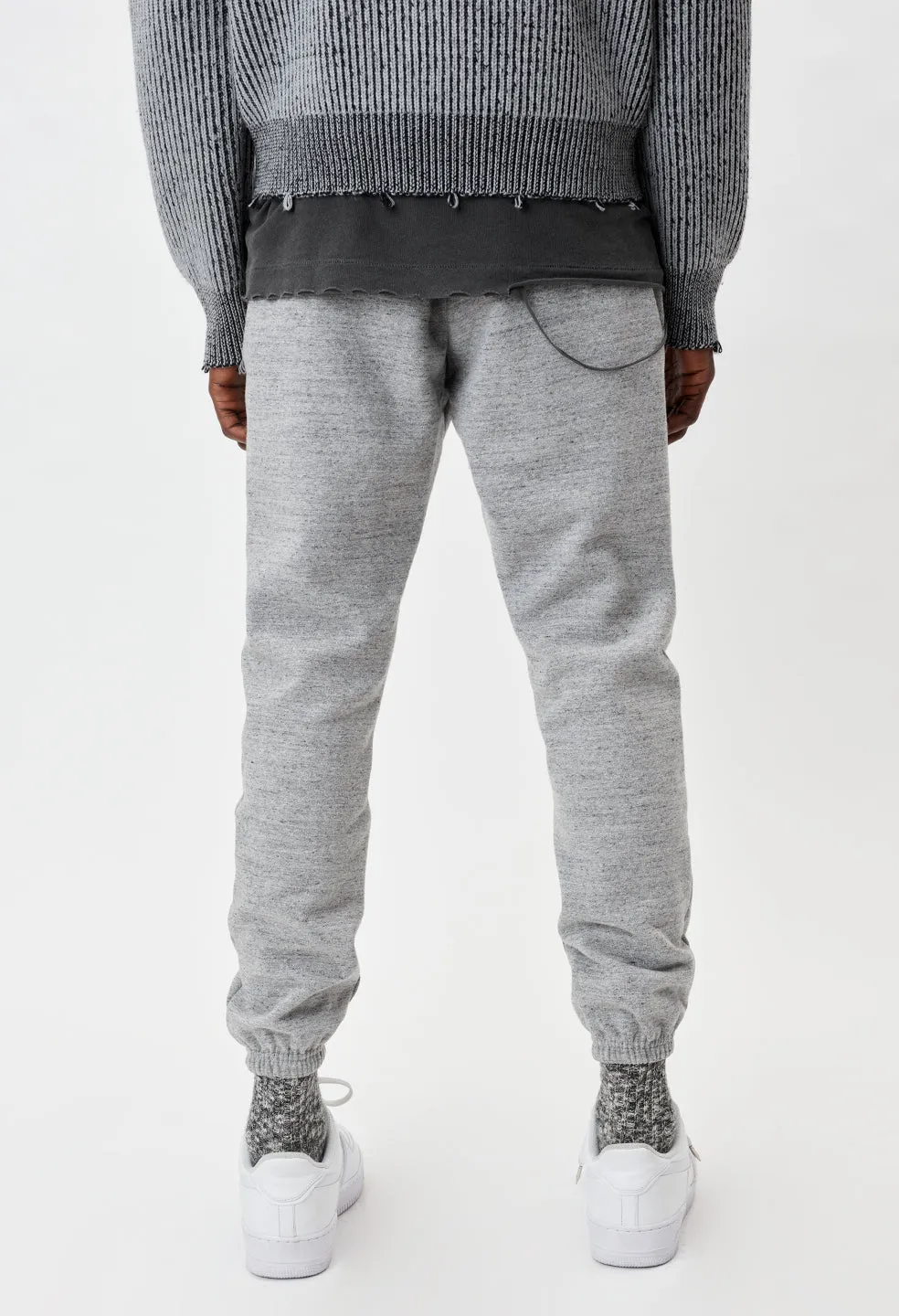 Cashmere Fleece LA Sweatpants / Heather Grey