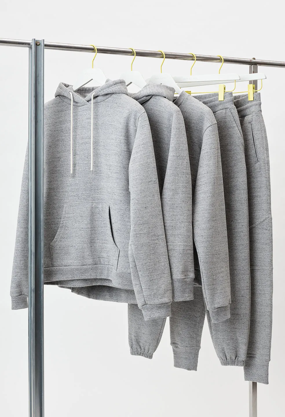 Cashmere Fleece LA Sweatpants / Heather Grey