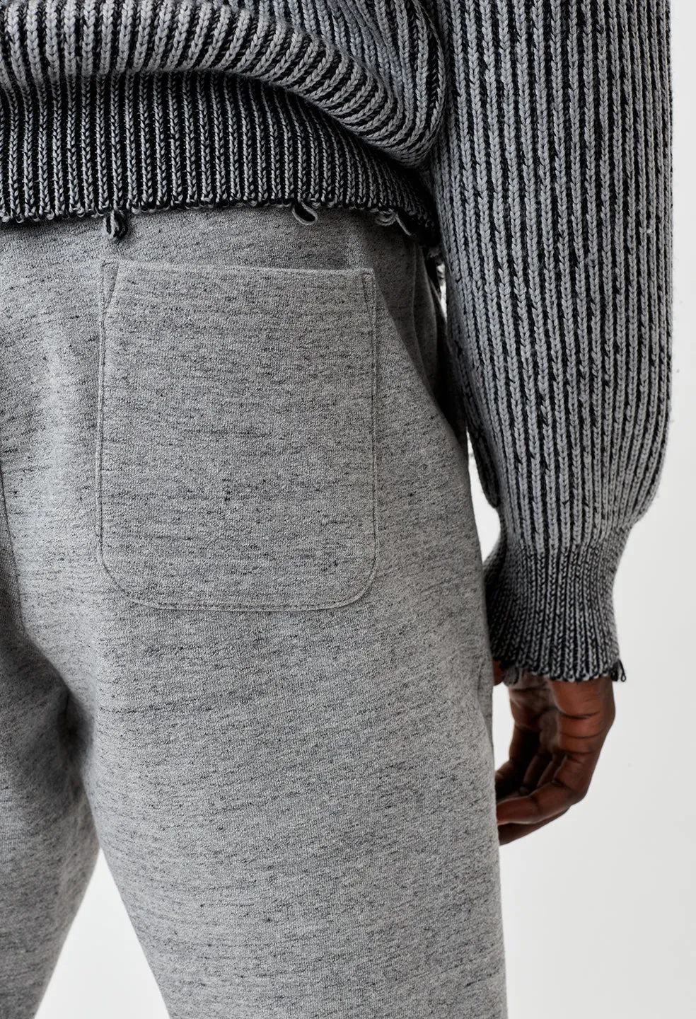 Cashmere Fleece LA Sweatpants / Heather Grey