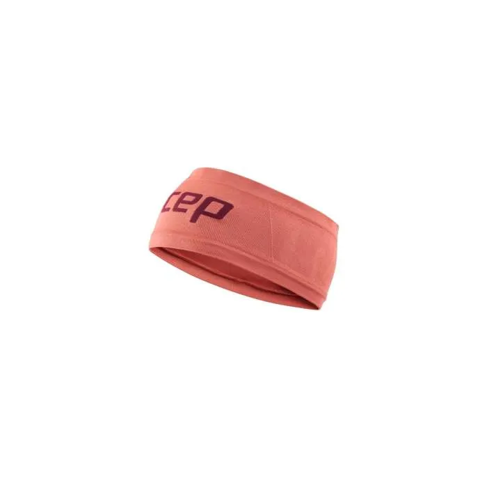 CEP Unisex The Run Headband v2 - Stylish Athletic Headband in Rose for Enhanced Comfort and Performance