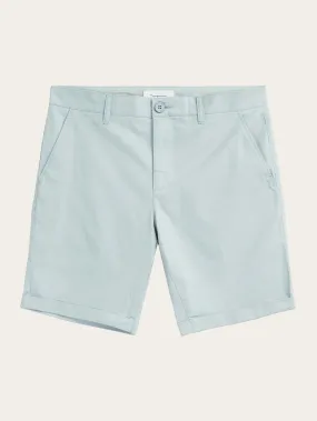 CHUCK regular chino poplin shorts - Gray Mist