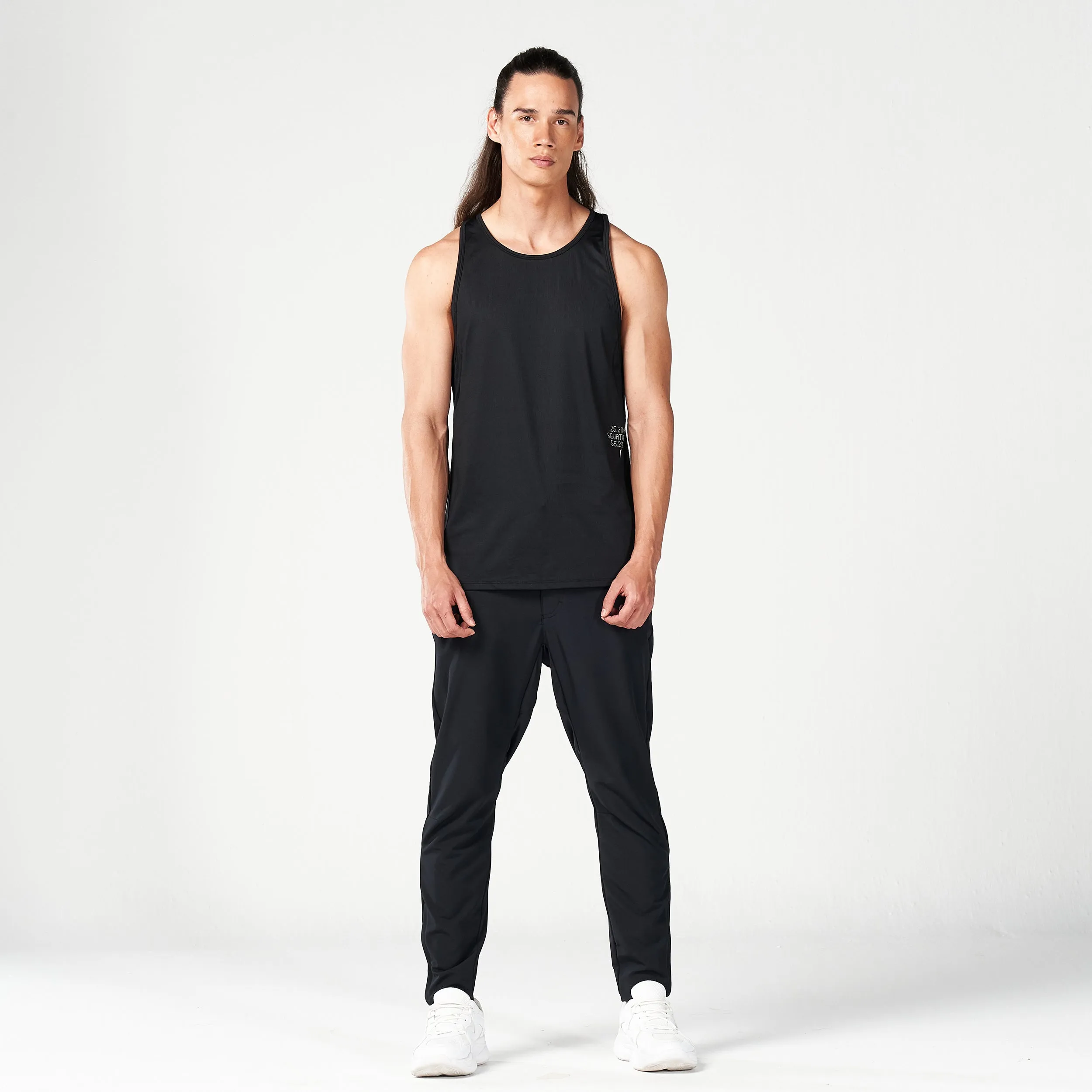 Code Mesh Back Urban Tank -  Black