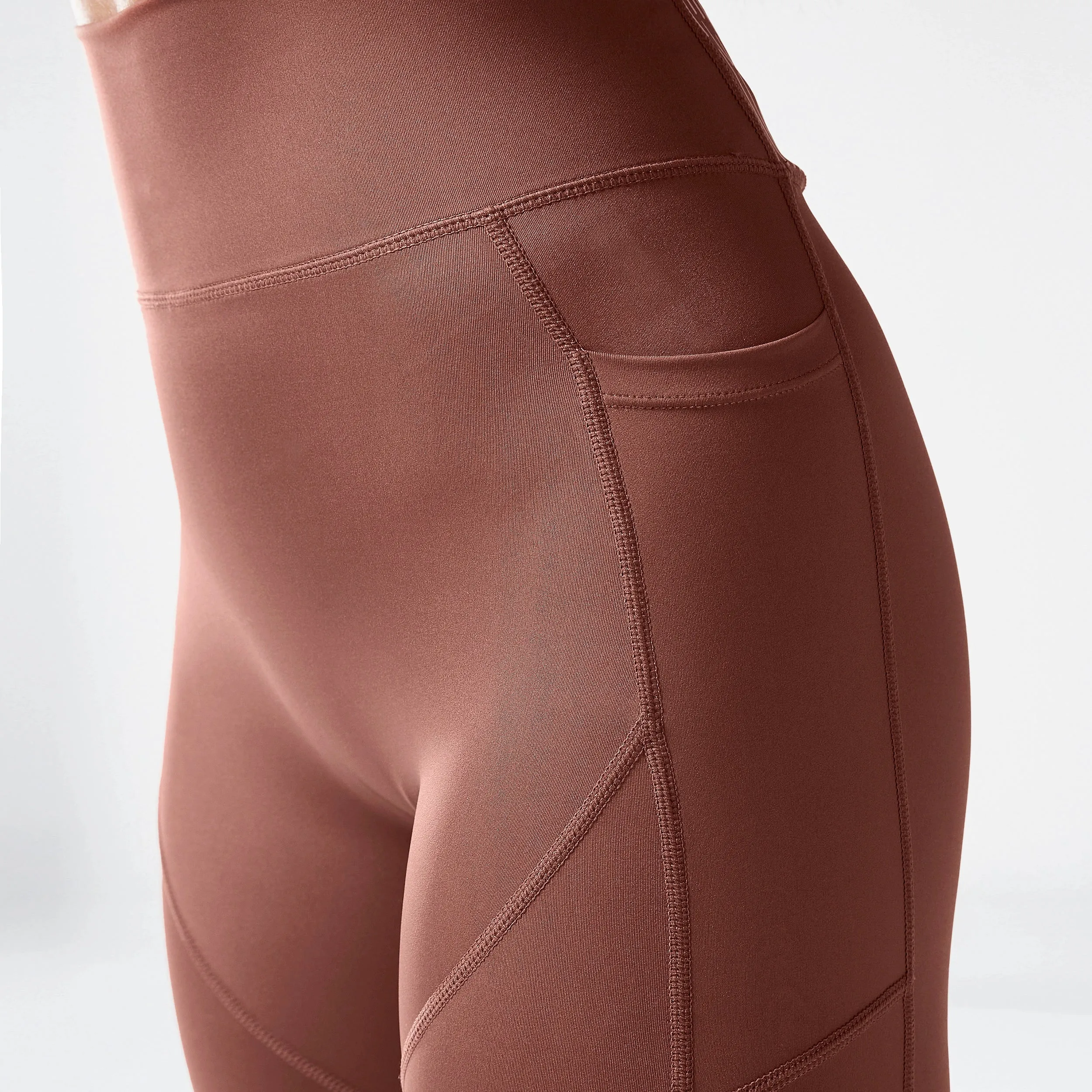 Code Runway Leggings - Cappuccino