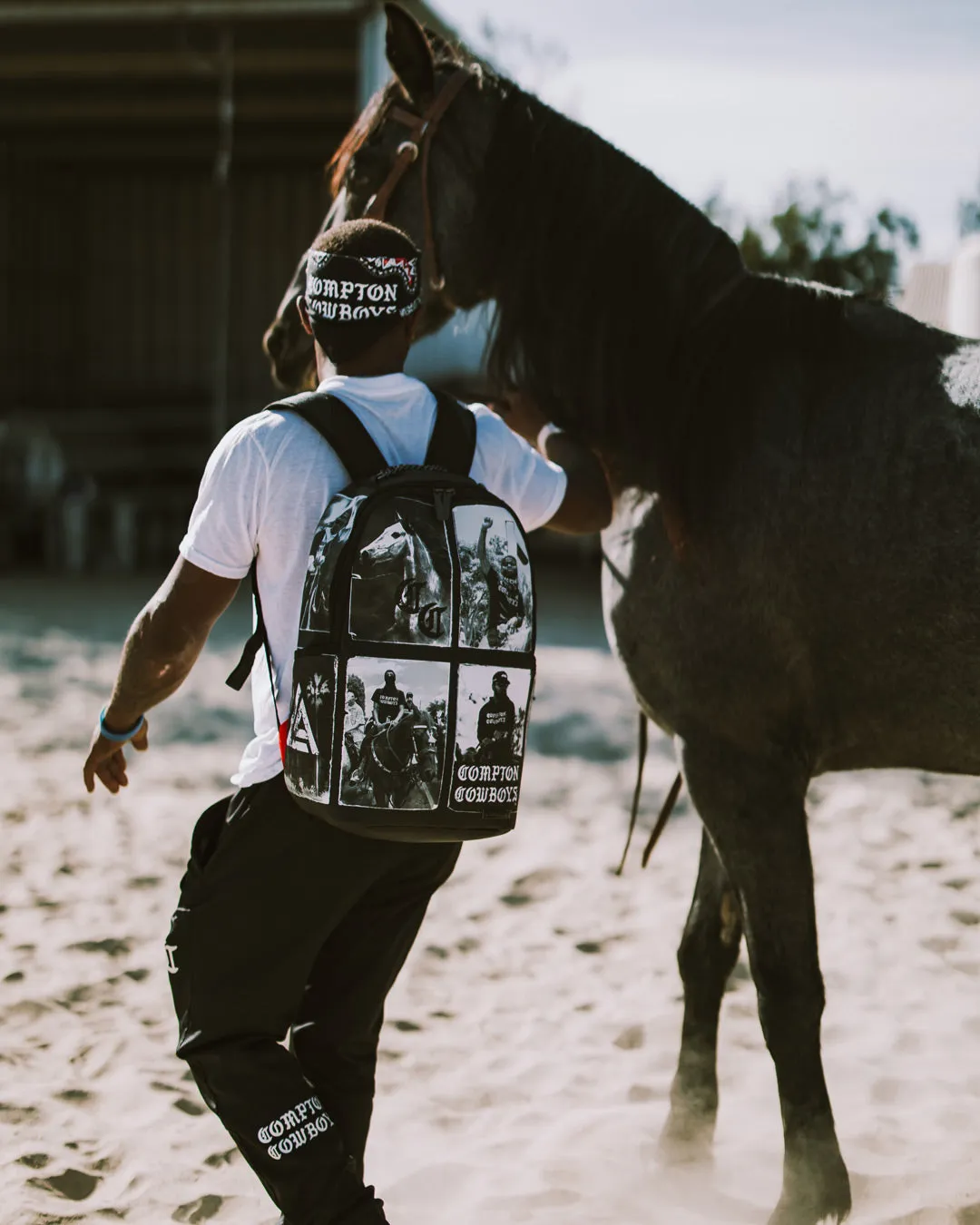 COMPTON COWBOYS HOME ON THE RANGE BACKPACK