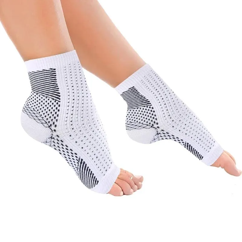 Copper-Infused Plantar Fasciitis Foot Sleeves (1-Pair)