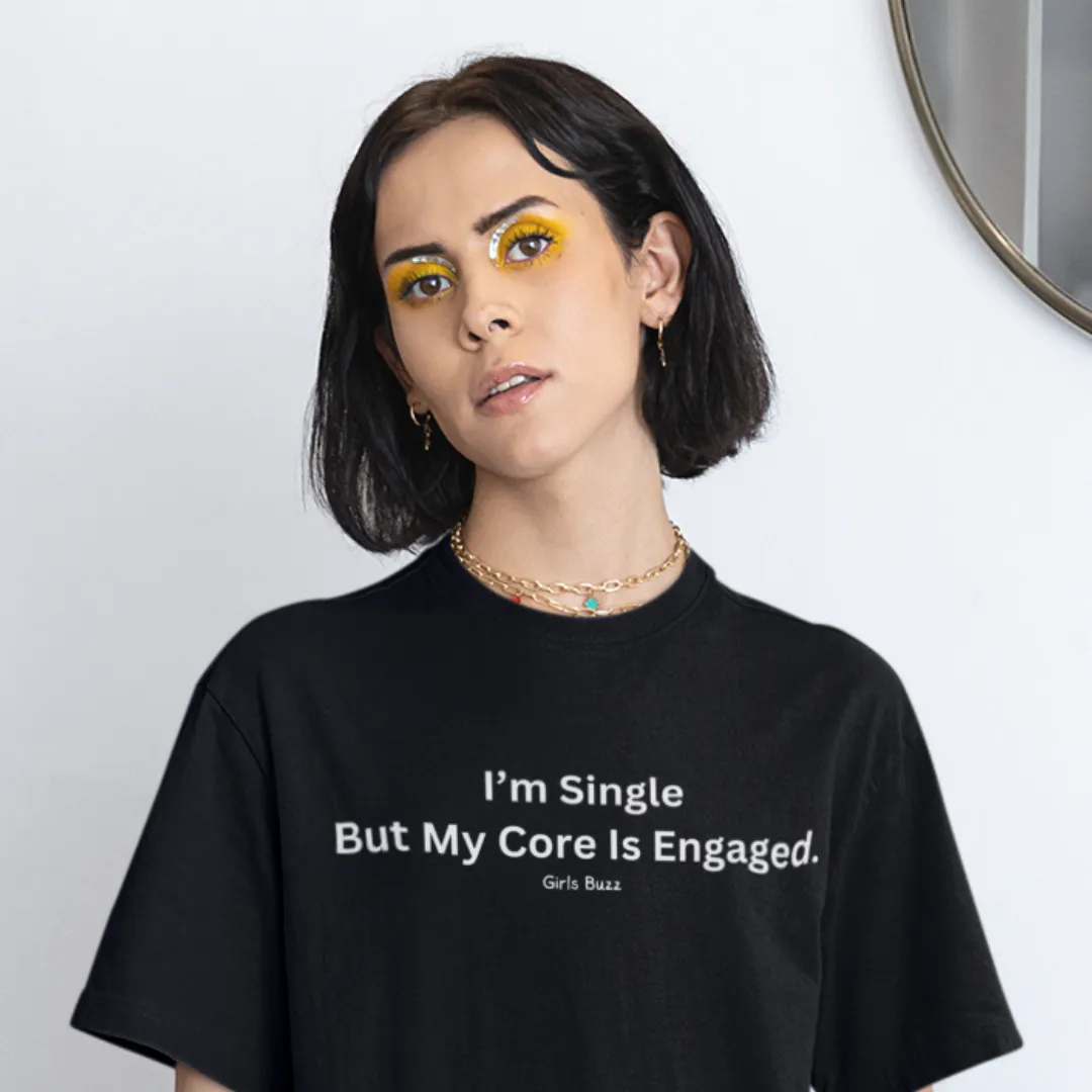 Core Is Engaged Yoga Oversized Tee