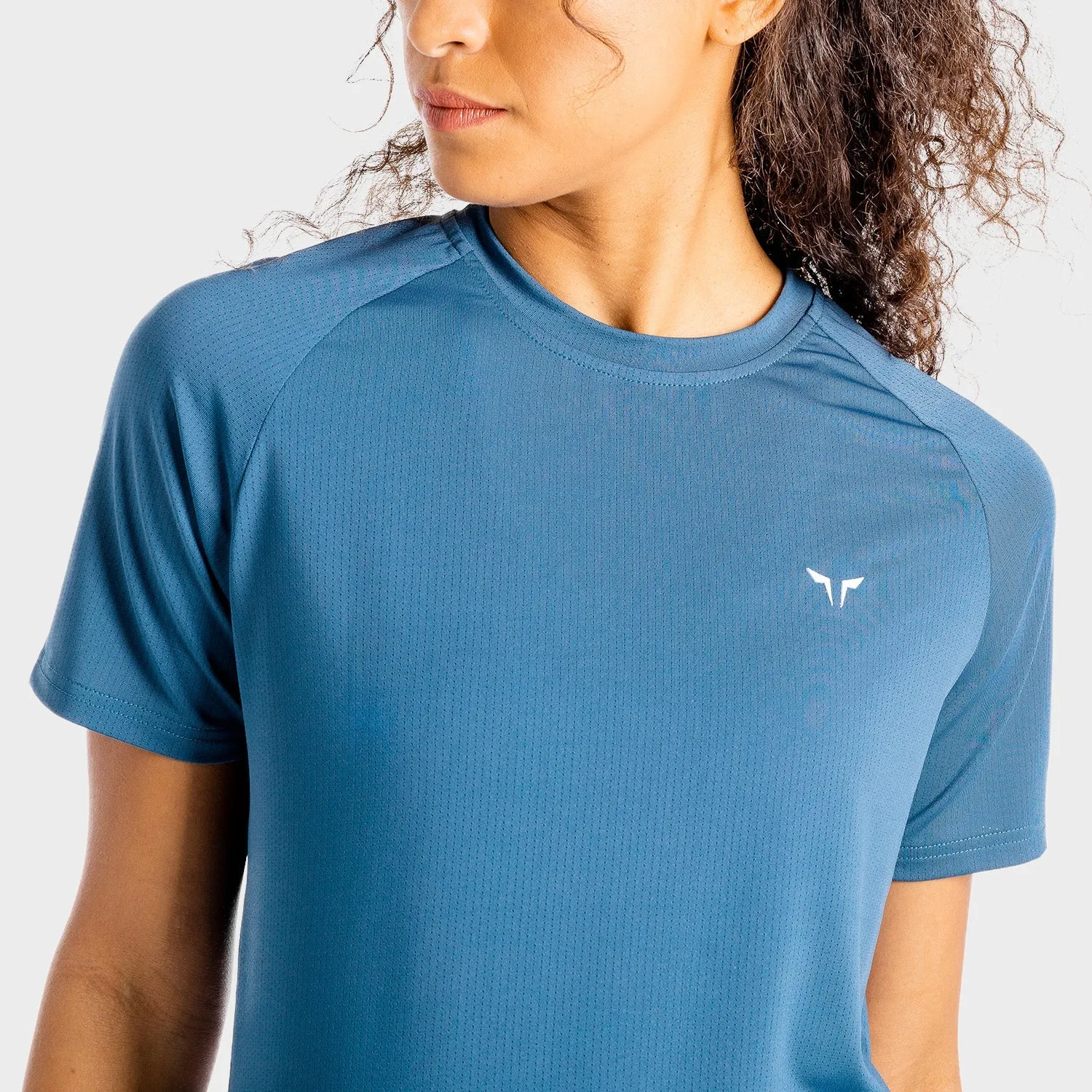 Core Mesh Tee - Slate