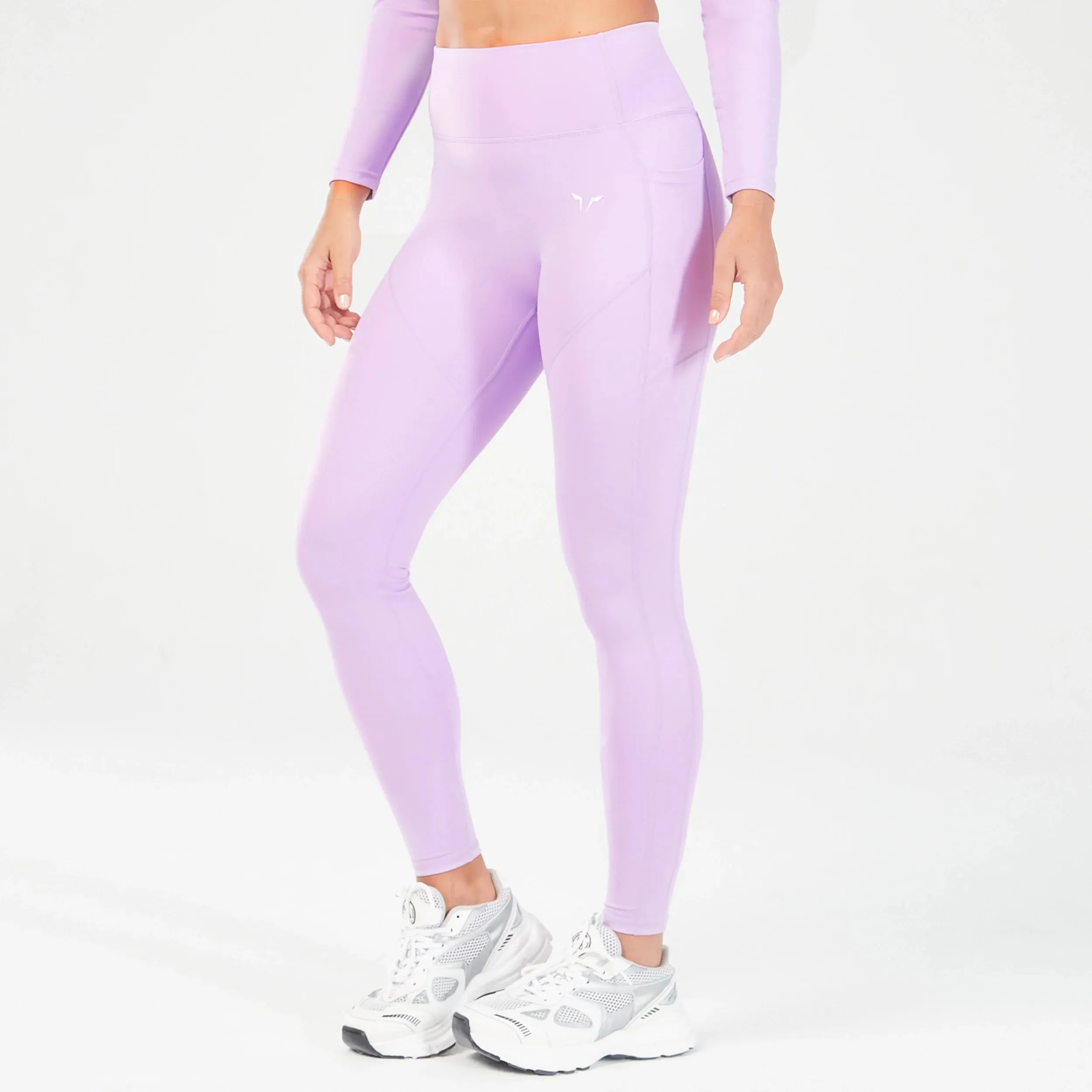 Core Panel Leggings - Purple Rose